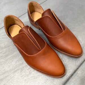 Nisolo Women's Tan Leather Loafers